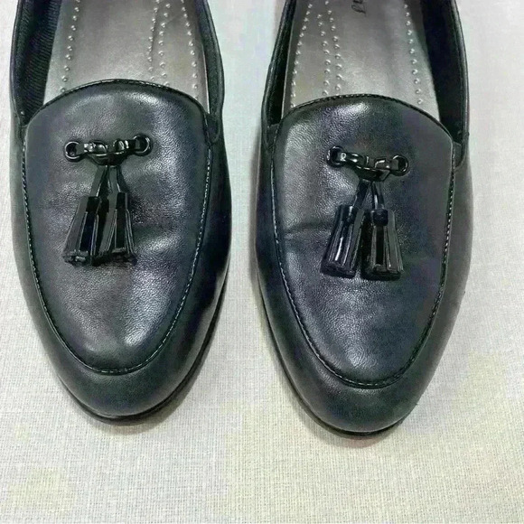 Trotters Women’s Size 8M Leana Black Leather Loafers - Picture 6 of 11